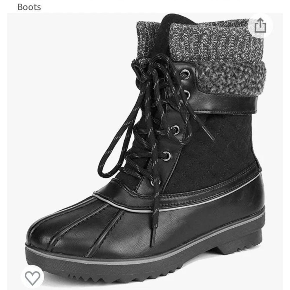 Womens winter waterproof boots